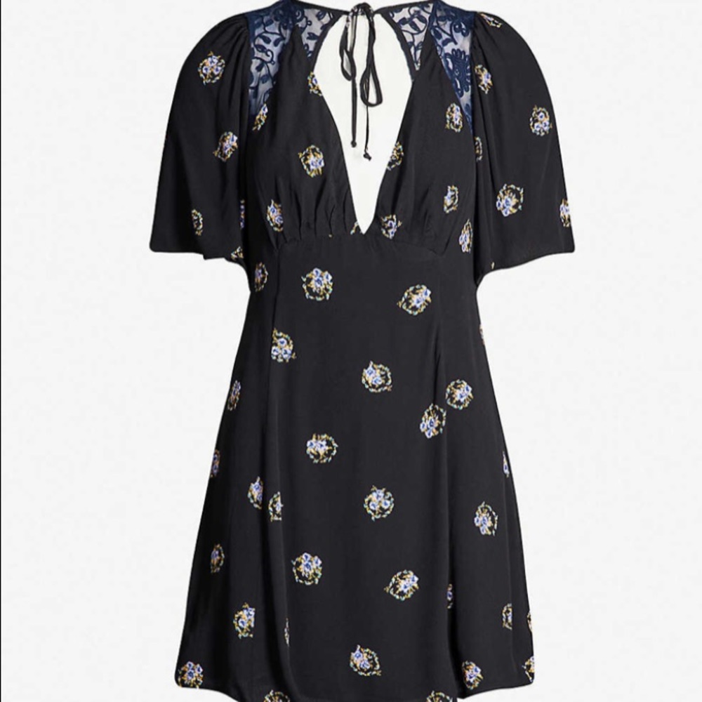 NWT Free People Mockingbird Mini Dress, 2 - Picture 7 of 7